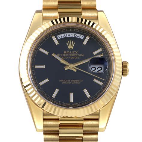 rolex oyster perpetual day date imitacion 228238|rolex day date watch price.